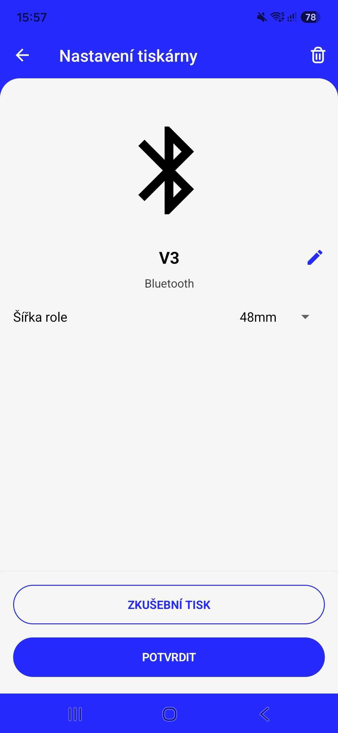Screenshot_20260831_155754_Genius Mobile Pay Tiskárna spárování